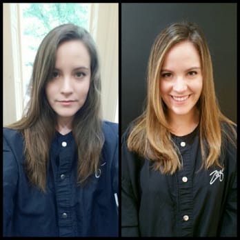 Zazu Salon - Before and after! I love my new hair. Thank you for the cut and balayage Elle! - Hair Salons Near Me - Chicago, Illinois Zazu Salon - Before and after! I love my new hair. Thank you for the cut and balayage Elle! - Hair Salons Near Me - Chicago, Illinois
