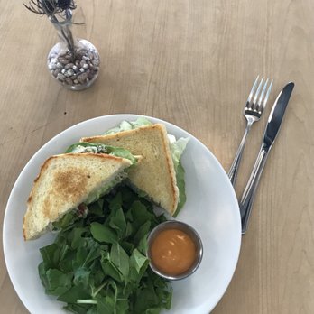 Three Sisters Kitchen - Chicken Salad sandwich on sourdough with greens and house dressing - Community Service/Non-Profit Near Me - Albuquerque, New Mexico