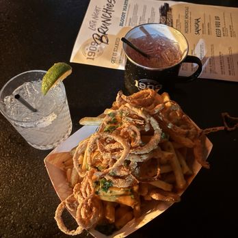 1909 - CHIPOTLE CHEESE FRIES COMPARABLE 2 POTATOES SKINS - Bars Near Me - Temecula, California