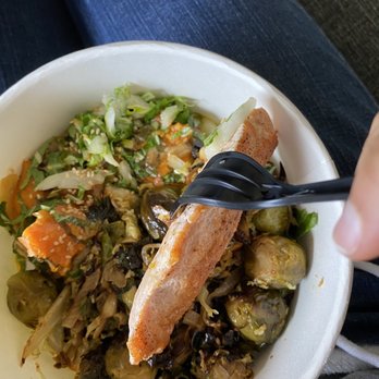 Flower Child - Salmon - Salad Near Me - Houston, Texas Flower Child - Salmon - Salad Near Me - Houston, Texas