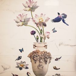 Pho Le Nguyen - Pho Le Nguyen: restroom art decor