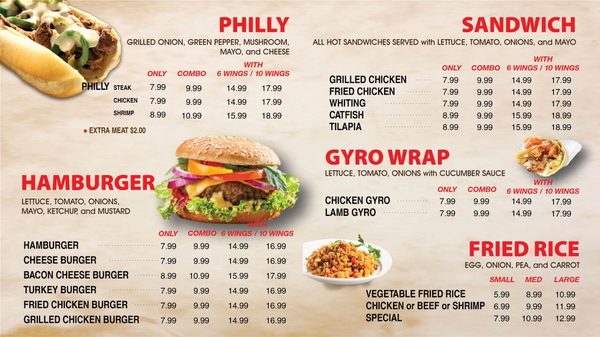 Menu photo 6 A1 Wings Lilburn, GA