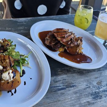 Jettywave Distillery - Cooked pears and pork - Distilleries Near Me - Half Moon Bay, California