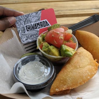 Chivanada - Beef and cheese empanadas| tomato and avocado salad - Empanadas Near Me - Nashville, Tennessee