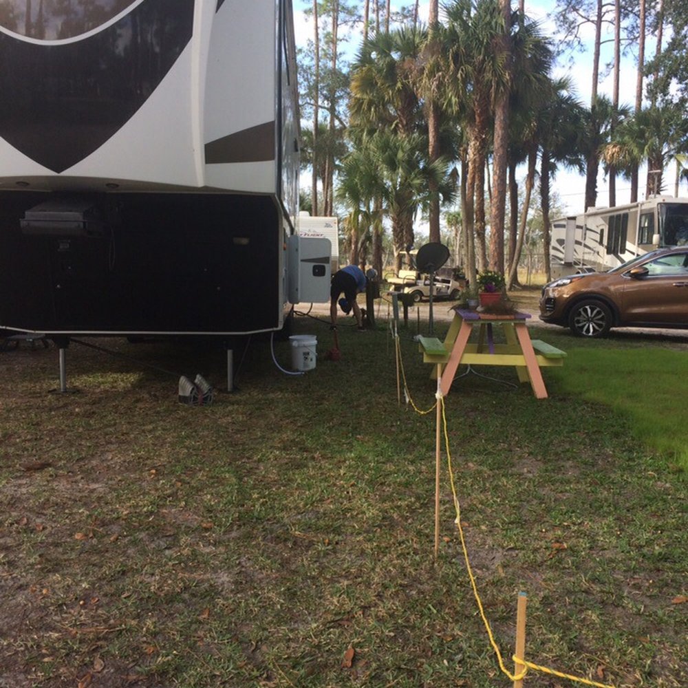 Christmas RV Park - Ropes that moved while we were out. - RV Parks Near Me - Christmas, Florida Christmas RV Park - Ropes that moved while we were out. - RV Parks Near Me - Christmas, Florida