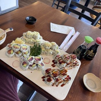 Kobe Sushi And Hibachi Grill - M16 . House Roll Drum - Sushi Bars Near Me - Bend, Oregon Kobe Sushi And Hibachi Grill - M16 . House Roll Drum - Sushi Bars Near Me - Bend, Oregon