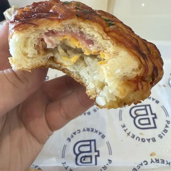 Paris Baguette - Hash Brown Bread with Ham & Cheese - Bakeries Near Me - Chandler, Arizona Paris Baguette - Hash Brown Bread with Ham & Cheese - Bakeries Near Me - Chandler, Arizona