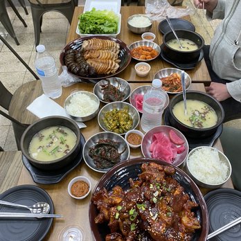 So Moon Nan Jokbal - The food and side dishes. - Korean Near Me - Garden Grove, California