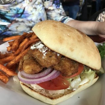 Bridgewater Fish House and Zebra Bar - Grilled oyster burger - Seafood Near Me - Florence, Oregon