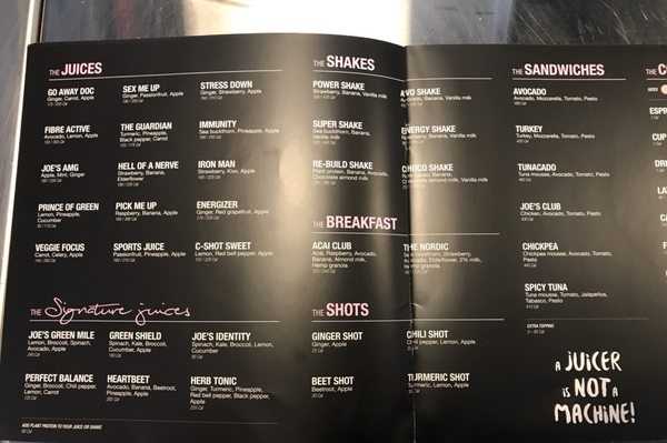 Menu photo 7 JOE & THE JUICE Washington, DC, DC Menu photo 7 JOE & THE JUICE Washington, DC, DC