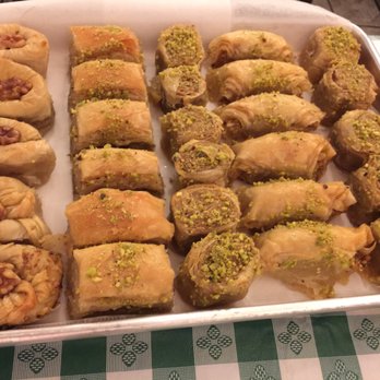 Istanbul Grill - Various baklava variations with either pistachios or walnuts - Turkish Near Me - Houston, Texas Istanbul Grill - Various baklava variations with either pistachios or walnuts - Turkish Near Me - Houston, Texas