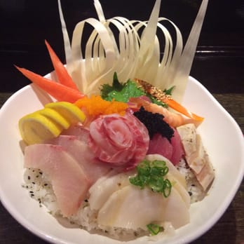 Dong Hae Sushi - Yummy Chirashi Bowl...my favorite!! - Sushi Bars Near Me - Lompoc, California Dong Hae Sushi - Yummy Chirashi Bowl...my favorite!! - Sushi Bars Near Me - Lompoc, California