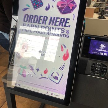 Taco Bell - The only way to order now (except the app which doesn't always work). Such a pain. - Fast Food Near Me - Lindenhurst, New York