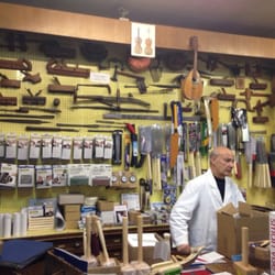 Gaignard Millon - Owners personal - not for sale - tool collection behind him on the wall with a selection of Japanese saws that are for sale.