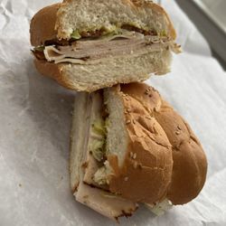 Triangle Store & Deli - The Vermont Turkey (no tomato) on braided bread