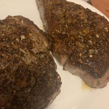 Nick's Meat Depot - Ribeye steaks with their homemade steak seasoning and garlic butter - Butcher Near Me - Edison, New Jersey Nick's Meat Depot - Ribeye steaks with their homemade steak seasoning and garlic butter - Butcher Near Me - Edison, New Jersey