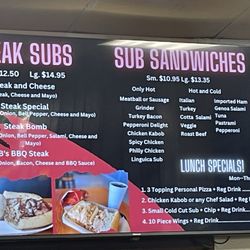 Boston House of Pizza - Menu