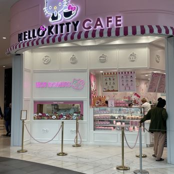 Hello Kitty Cafe - Storefront - right next to Eataly! - Themed Cafes Near Me - Santa Clara, California