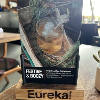 Eureka! - Festive Holiday - Gingerbread Man Old Fashioned - American Near Me - Bakersfield, California