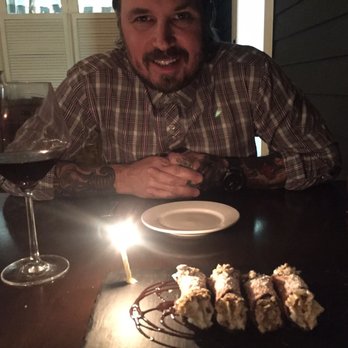 Nocciola - Birthday cannoli - Italian Near Me - Ojai, California Nocciola - Birthday cannoli - Italian Near Me - Ojai, California