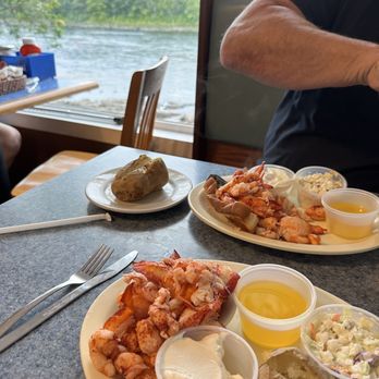 Eagles Nest Restaurant - The best lobster roll!! And view!!! - Seafood Near Me - Brewer, Maine