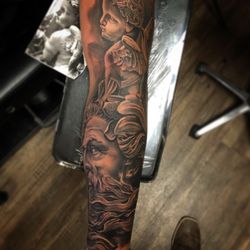 The Working Class Tattoo - Tattoo done by Dan Paul