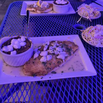 Sal's Ballyhoo's - Yellowtail Hemingway with sweet potato soufflé - Seafood Near Me - Key Largo, Florida