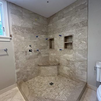 J.B. Plumbing - Custom stall shower - Plumbing Near Me - sharon hill, Pennsylvania J.B. Plumbing - Custom stall shower - Plumbing Near Me - sharon hill, Pennsylvania