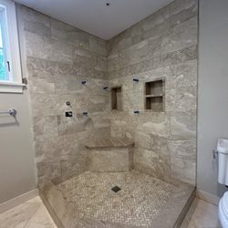 J.B. Plumbing - Custom stall shower