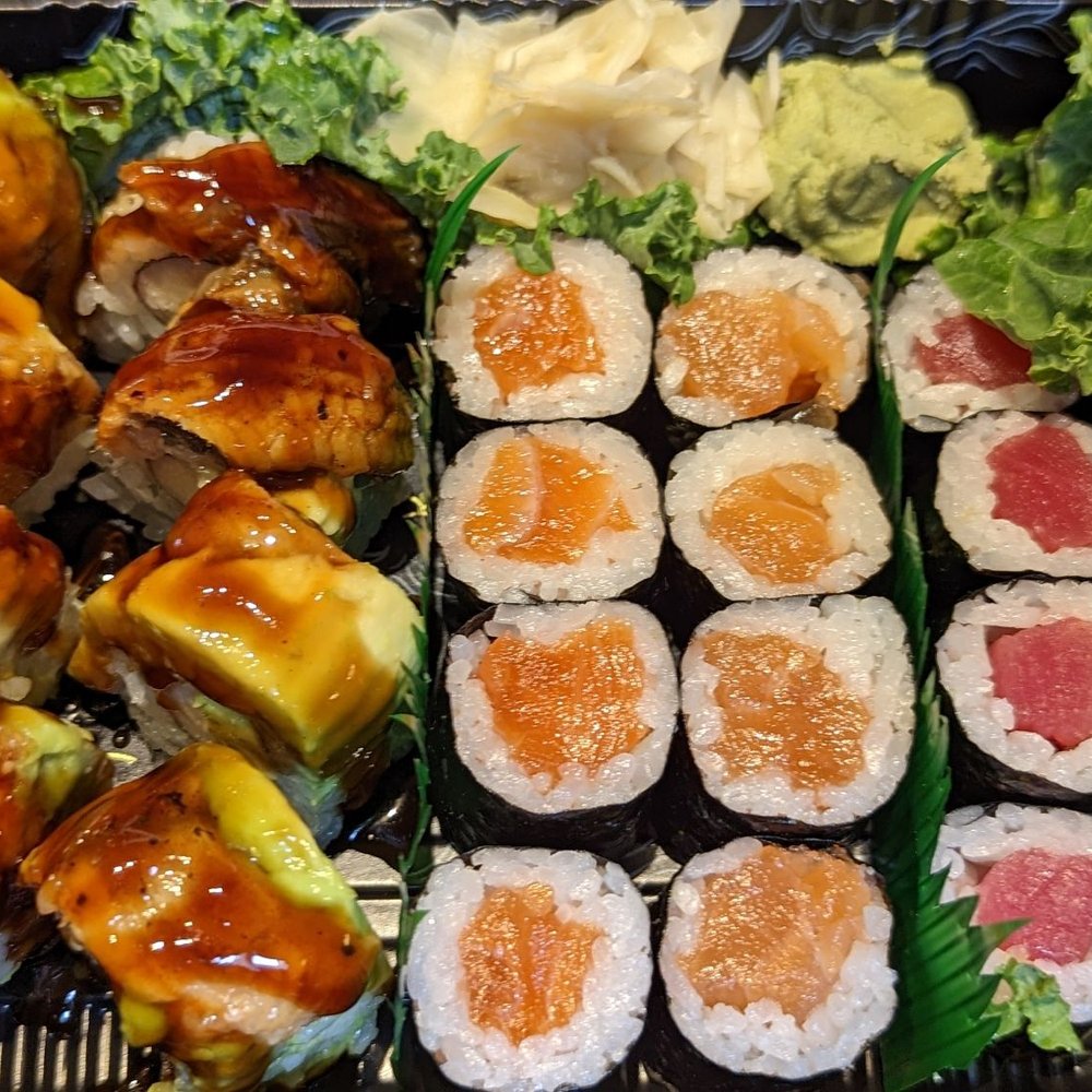 Sushi Take Out Enjoy - Lunch Combo (2 regular rolls+ 1 special roll) - Sushi Bars Near Me - Flushing, New York Sushi Take Out Enjoy - Lunch Combo (2 regular rolls+ 1 special roll) - Sushi Bars Near Me - Flushing, New York
