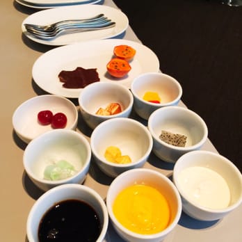 Alinea - Tropical Fruit: the fixings for a colorful dessert, featuring rum, vanilla, and kaffir lime. - New American Near Me - Chicago, Illinois
