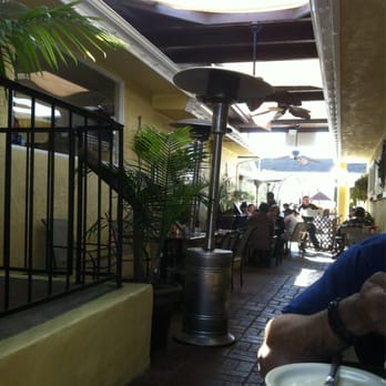 Egg Plantation - Side patio with a live one-man-band playing awesome jazz music in the corner. I thot it was a cd! - Breakfast & Brunch Near Me - Newhall, California