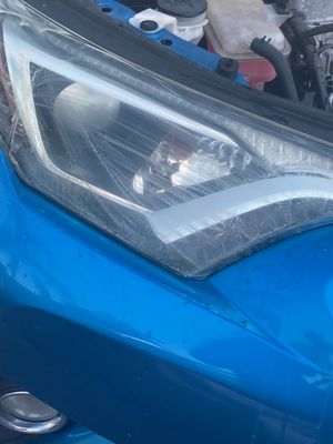 Wet sand and buffing on headlights - Looking brand new 🤩