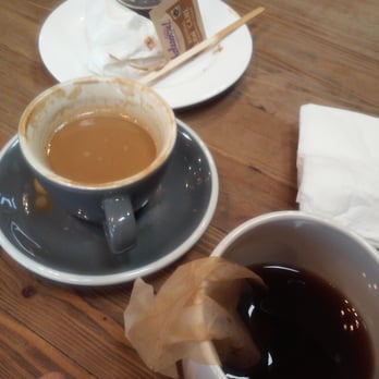 Bodhi Leaf Coffee Traders - Flat white, cascara cherry coffee and Eaten bear claw - Coffee & Tea Near Me - Orange, California Bodhi Leaf Coffee Traders - Flat white, cascara cherry coffee and Eaten bear claw - Coffee & Tea Near Me - Orange, California
