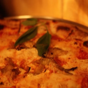 Lucali - yeah I'm sorry it's fuzzy but I was starving and I didn't really pay attention till I went to process the photos. - Pizza Near Me - Brooklyn, New York