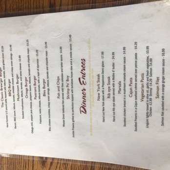 Brew’gers - Menu - Burgers Near Me - Valley Springs, California
