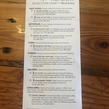 Silver Hand Meadery - Meaderies Near Me - Williamsburg, Virginia