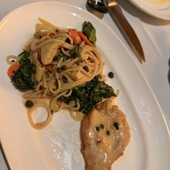 King Steak - Half of Chicken Piccata (we split it to share) - Steakhouses Near Me - Houston, Texas
