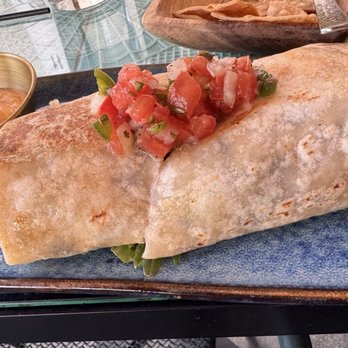 Modí - prawn Burrito MexItalia. a fusion of Italian and Mexican flavors. nicely done. - Italian Near Me - San Francisco, California