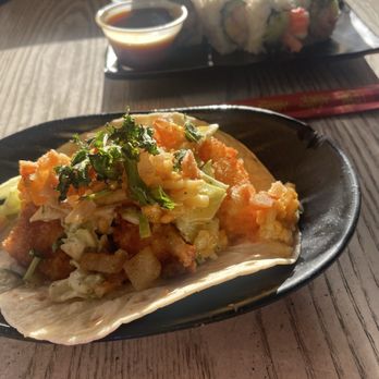 Tako Sushi - Crispy Chicken & Pork Belly Pimento Loco Taco - Sushi Bars Near Me - Columbia, South Carolina Tako Sushi - Crispy Chicken & Pork Belly Pimento Loco Taco - Sushi Bars Near Me - Columbia, South Carolina