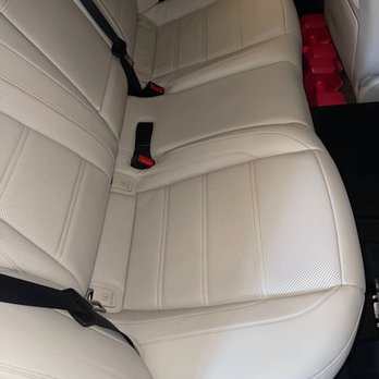 JH Auto Detailing - Clean white seats - Auto Detailing Near Me - Rancho Cucamonga, California JH Auto Detailing - Clean white seats - Auto Detailing Near Me - Rancho Cucamonga, California