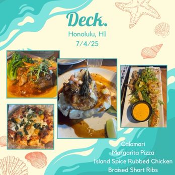 Deck. - Hawaiian Near Me - Honolulu, Hawaii