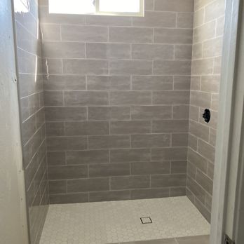 Maldonado Tile & Stone - Before trim - Tiling Near Me - Sonoma, California