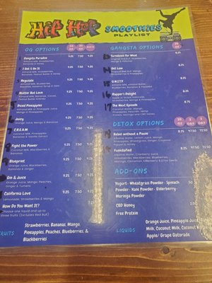 Menu photo 6 Hip Hop Smoothies Charlotte, NC