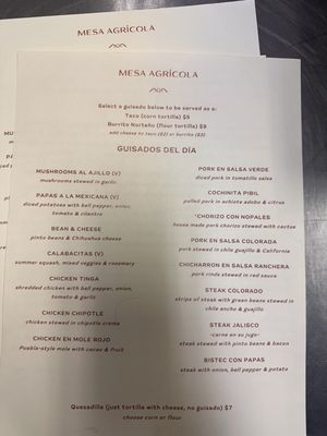 Menu photo 2 Mesa Agricola Escondido, CA Menu photo 2 Mesa Agricola Escondido, CA