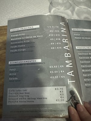 Menu photo 5 Tambarina Restaurante Lisbon, 11