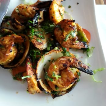 Desi Grill - Tandoori Shrimp before it was devoured! - Indian Near Me - Brooklyn, New York Desi Grill - Tandoori Shrimp before it was devoured! - Indian Near Me - Brooklyn, New York