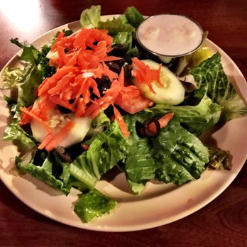 Pizza Bella Italian Bistro - House Salad Side $4.95 Romaine lettuce, mixed greens, tomatoes, olives, carrots and cucumbers w/ ranch dressing. - Pizza Near Me - San Diego, California Pizza Bella Italian Bistro - House Salad Side $4.95 Romaine lettuce, mixed greens, tomatoes, olives, carrots and cucumbers w/ ranch dressing. - Pizza Near Me - San Diego, California