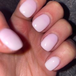 Queen Bee Nail - Not really ombré effect but she tried