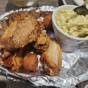 Daisy Mae’s - Some naked wings and a fried chicken wing - Breakfast & Brunch Near Me - New Orleans, Louisiana Daisy Mae’s - Some naked wings and a fried chicken wing - Breakfast & Brunch Near Me - New Orleans, Louisiana